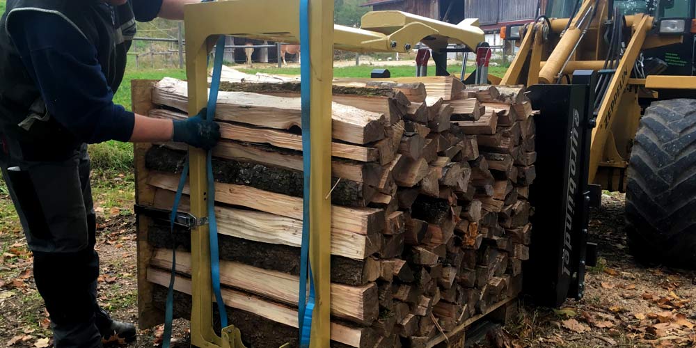 Bündelgerät für Ster Holz Brennholz Langholz 19mm Neu 